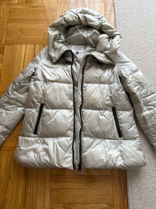 Parka Pedro del Hierro plateada