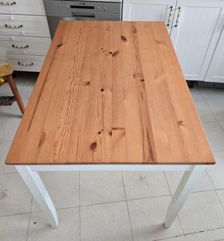 Mesa de Comedor IKEA LERHAMN Madera