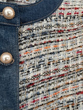 Chaqueta Anany Tweed Denim 