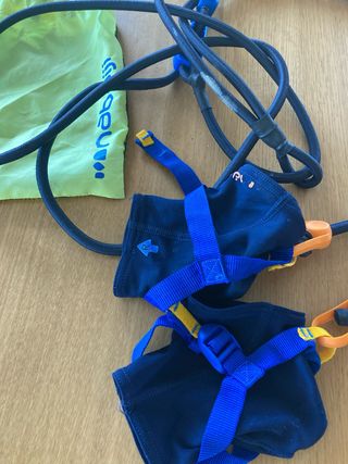 Gomas natación estática con bolsa