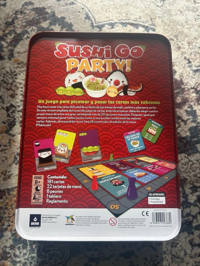 Sushi Go Party! Juego de Mesa