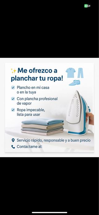 Servicio de planchado profesional a domicilio
