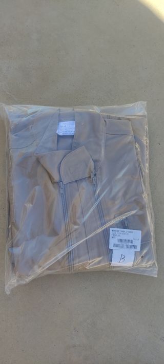 Mono de trabajo ejército beige Talla M