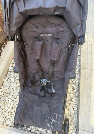 McLaren Techno XT Silla de Paseo Negra