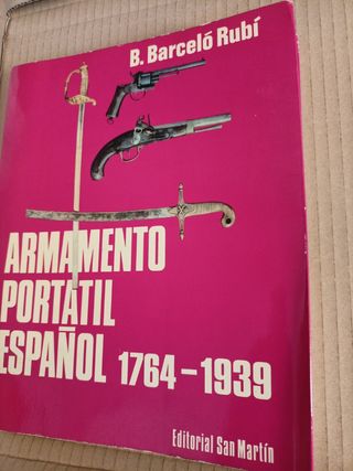 Armamento portátil español 1764-1939