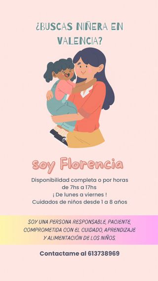 Niñera responsable!