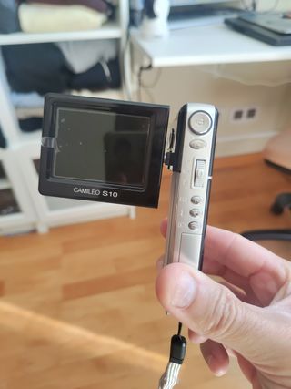 Videocámara Toshiba Camileo S10 Plata super pequeñ