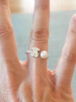 Anillo Tous Oso y Perla