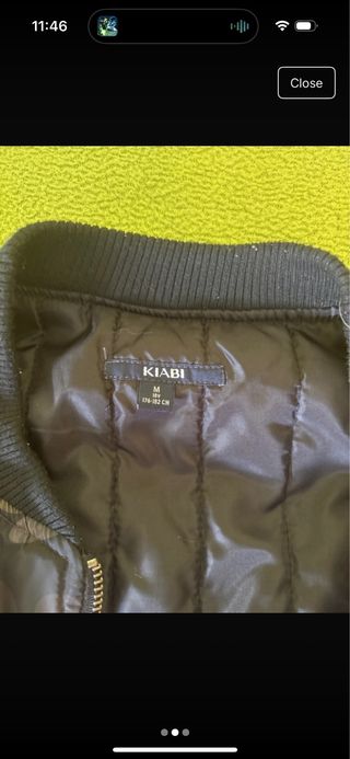 Cazadora militar camuflaje