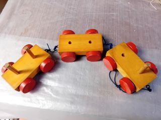 Tren de madera para niños