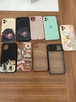 Fundas iPhone 11 (varios diseños)