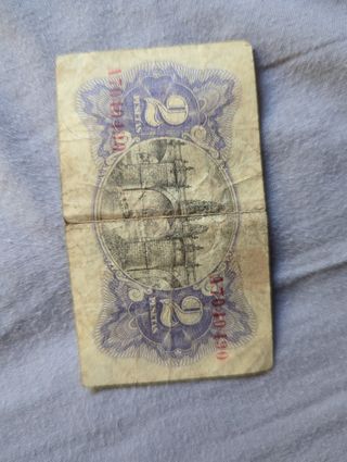 Billete 2 Pesetas República Española 1936