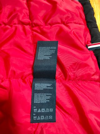 Chaqueta mujer Tommy Hilfiger Talla S Negra