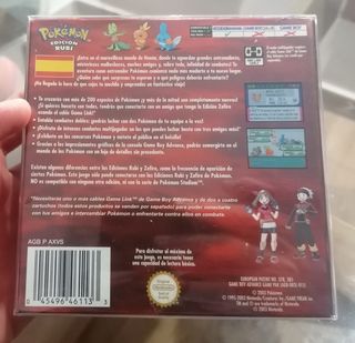 Pokémon Rubí Game Boy Advance