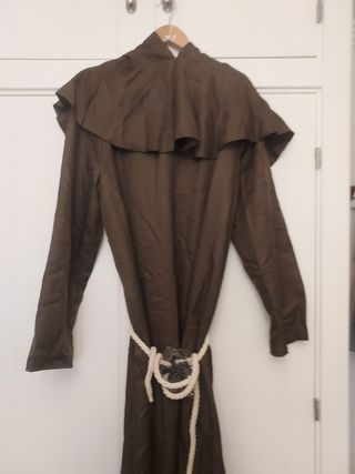 Disfraz Fraile Marrón Talla XL