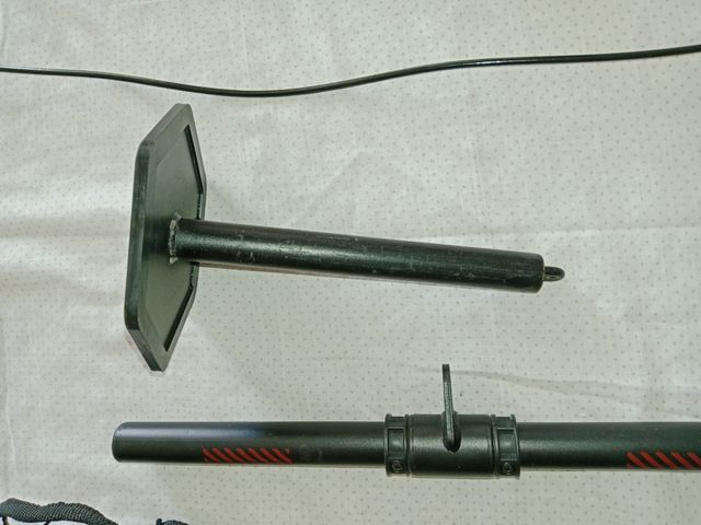 Polea de gimnasio con accesorios