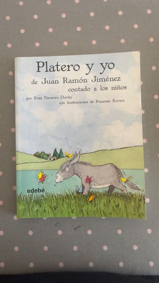 Libro “Platero y yo”. Contado A Los niños 