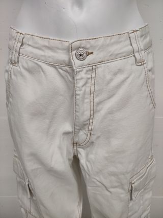 Jeans Cargo Alcott Beige Donna