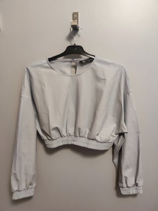 Camisa Zara azul Talla XS