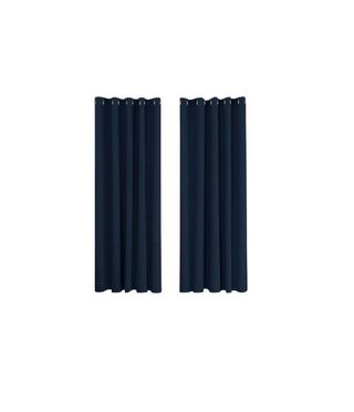 Cortinas Opacas 2 Piezas para Dormitorio