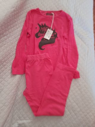 Pijama unicornio mágico rosa
