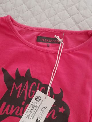 Pijama unicornio mágico rosa