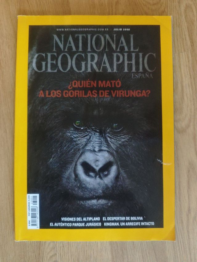 Revista National Geographic julio 2008