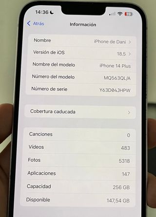 iPhone 14 Plus 256 gb