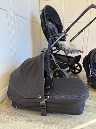 Trío Jané Crosslight: Silla, Capazo y Portabebé