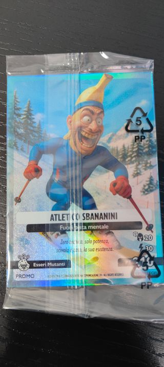Carta promo ATLETICO SBANANINI Esseri Mutanti