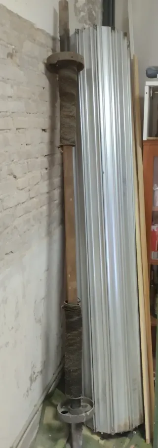 Persiana enrollable hierro galvanizado