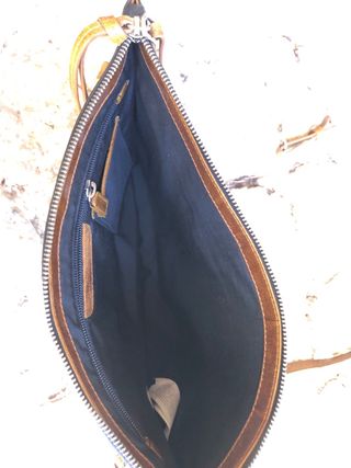 Bolso/Maletín Negro y Marrón