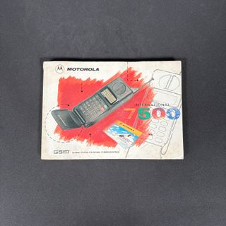 Manuale Motorola International 7500 GSM