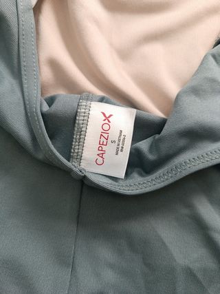 Maillot Ballet Capezio Gris Talla S