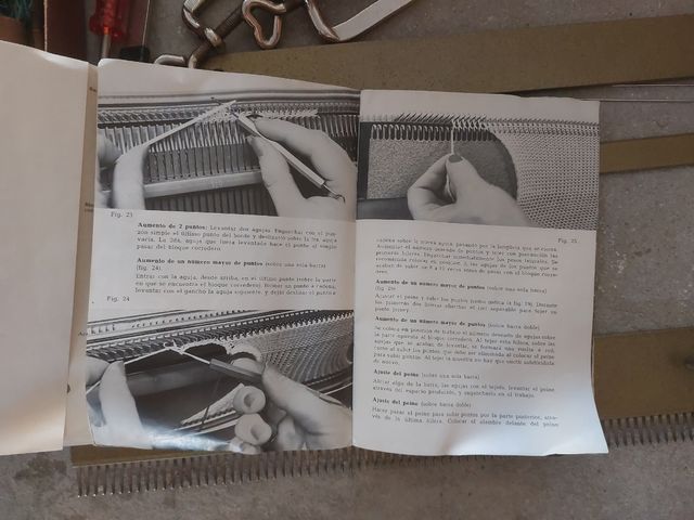 Máquina de tejer Orion antigua