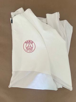 Sudadera Nike PSG Fútbol Blanca