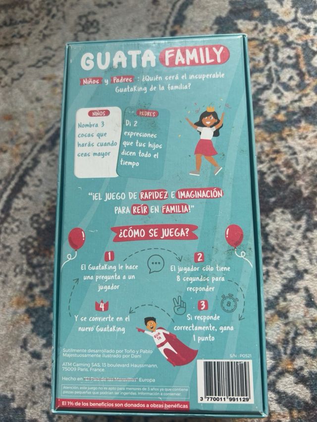 Juego de mesa Guata Family Niños & Padres