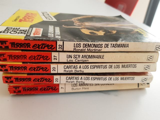 Bolsilibros Terror extra