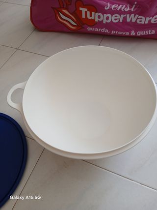 Set Tupperware Rosa e Blu