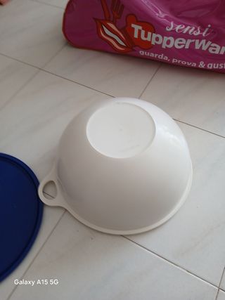 Set Tupperware Rosa e Blu