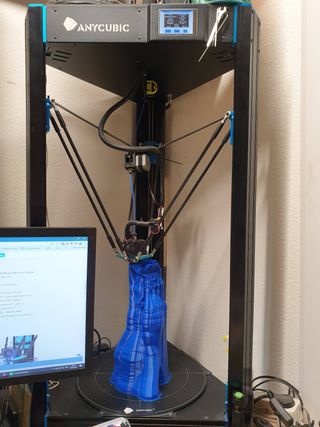 Impresora 3D Delta Anycubic Predator Negra