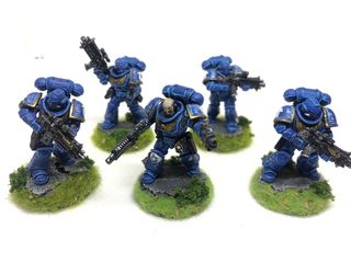 Figuras Warhammer 40k Intercessors Ultramarines
