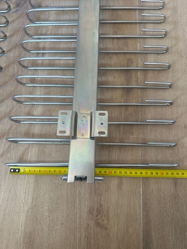 Pantalonero extraíble metálico