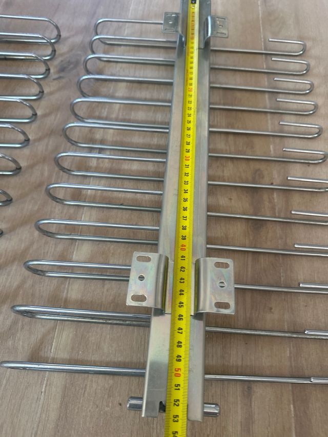 Pantalonero extraíble metálico