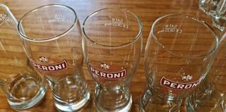 6 Bicchieri Peroni Vintage 0.4L