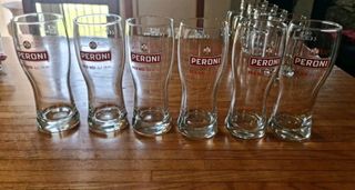 6 Bicchieri Peroni Vintage 0.4L