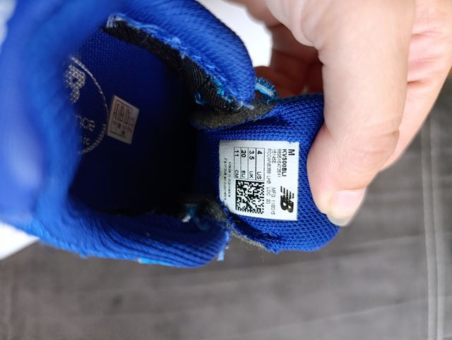 Bambas New Balance bebé azul