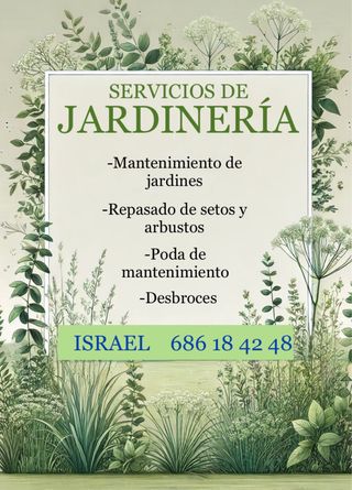 Trabajos de jardinería