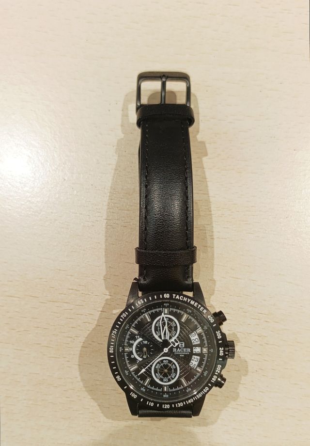Reloj Racer Cronógrafo Negro