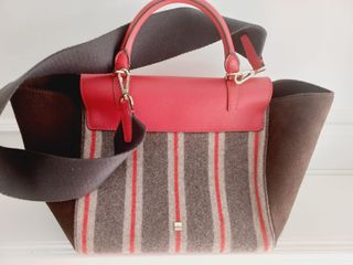 Bolso Purificación García Rojo y Marrón